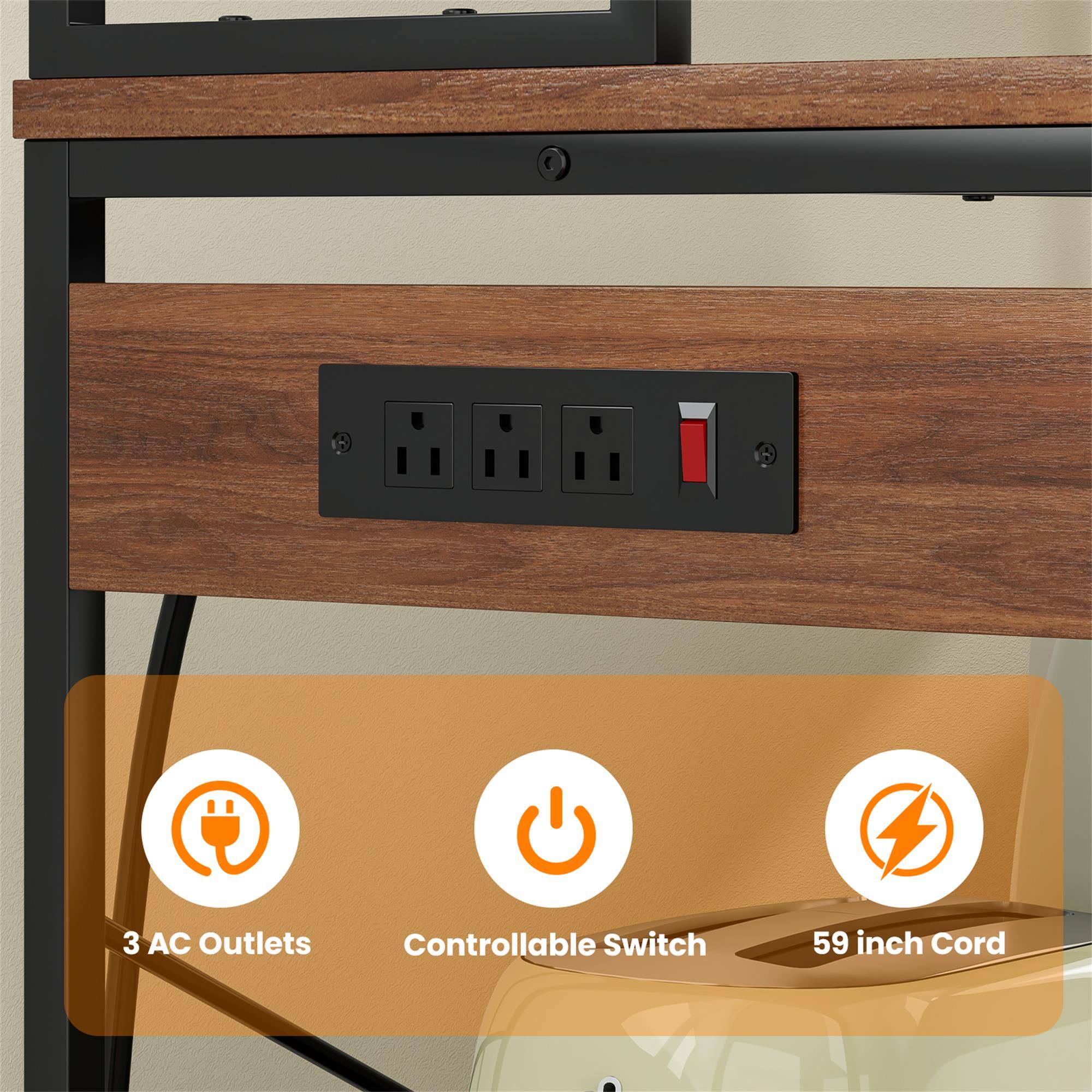 3 AC Outlets  
Controllable Switch  
59 inch Cord