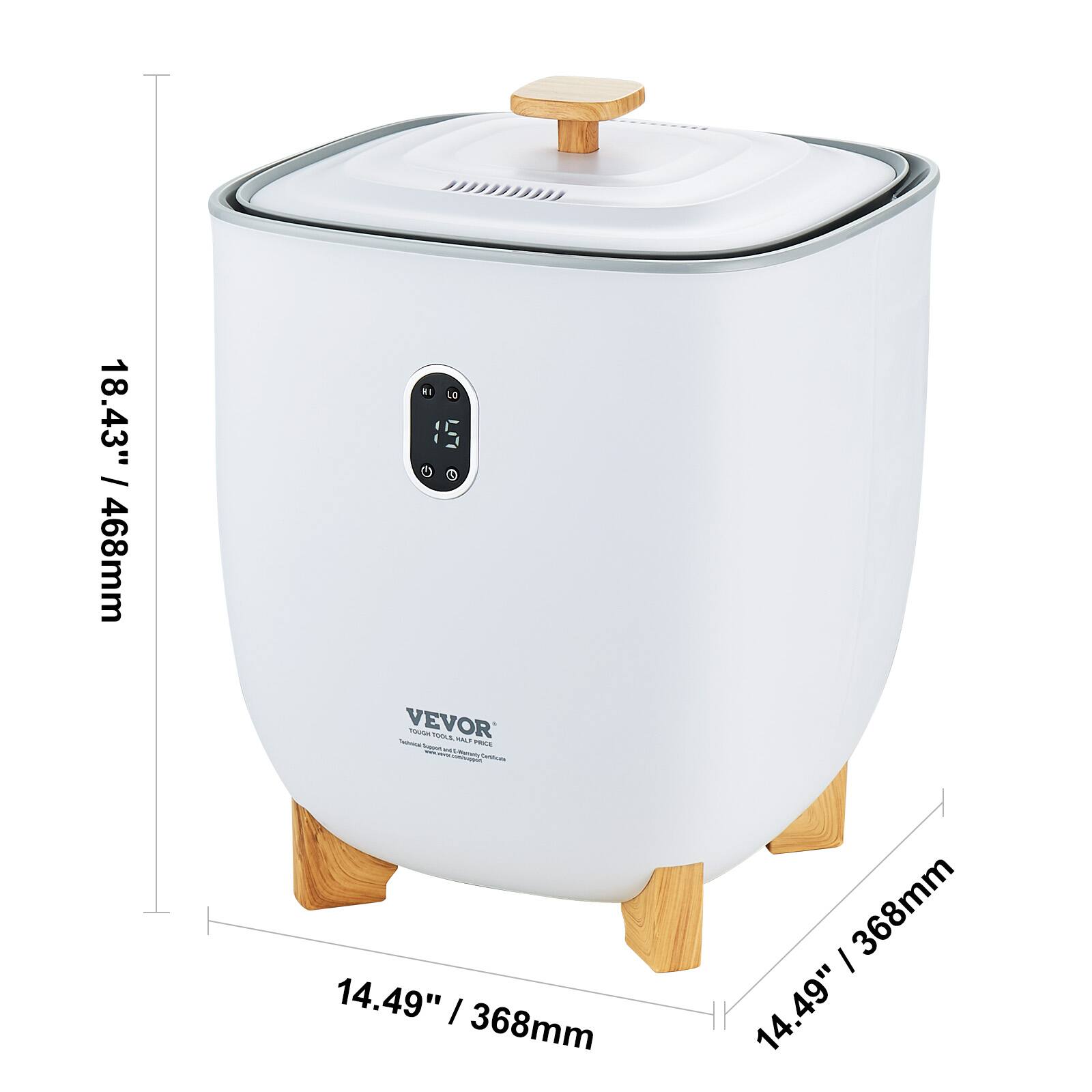 18.43" / 468mm
14.49" / 368mm
14.49" / 368mm