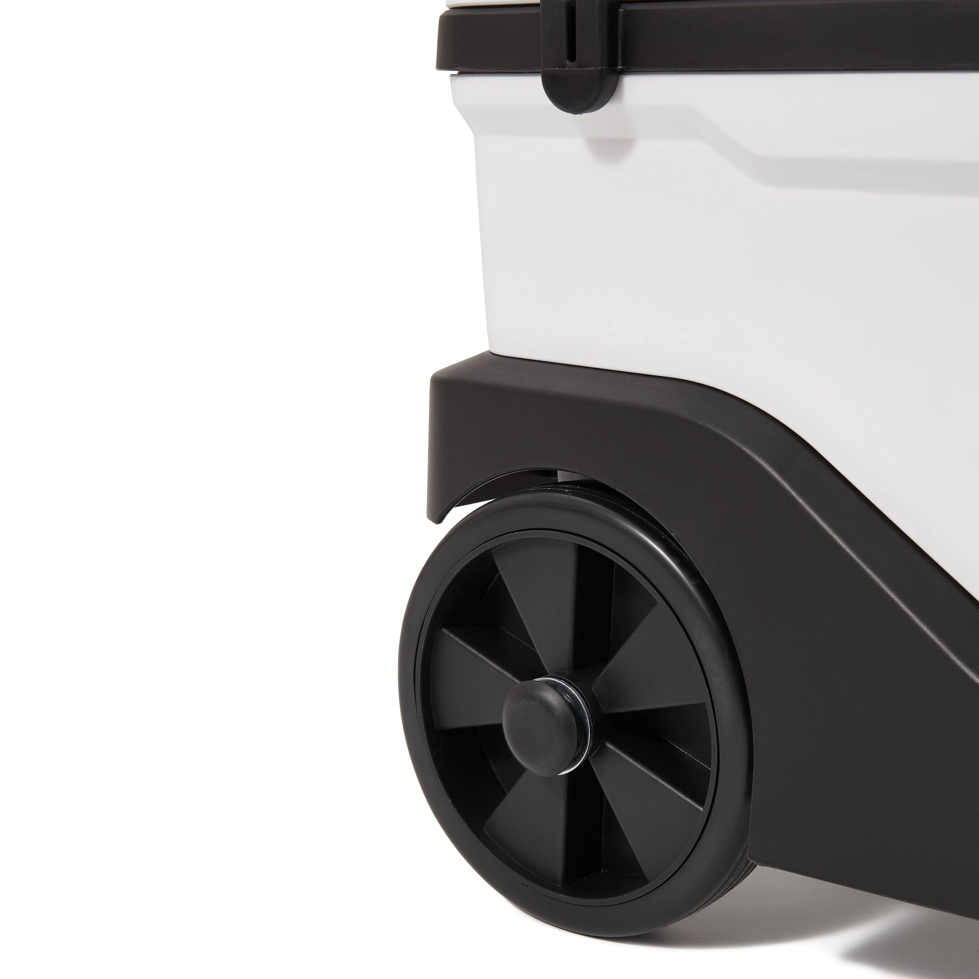 Alt View 4. Dapper Supply - Dapper Supply 8 Gallon 6 Peak HP Wet Dry Dust Extractor Vacuum with HEPA Filter Tool Auto Start 2 Year Warranty - White.