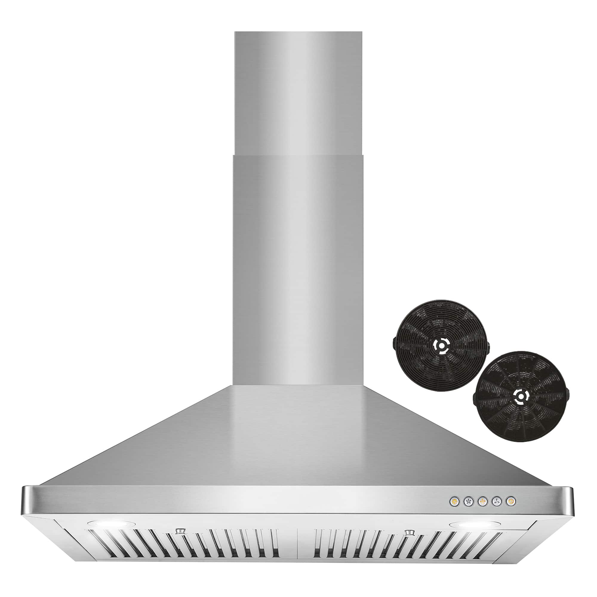 COSMO - 30 inches - Convertible - Wall Range Hood - Stainless Steel