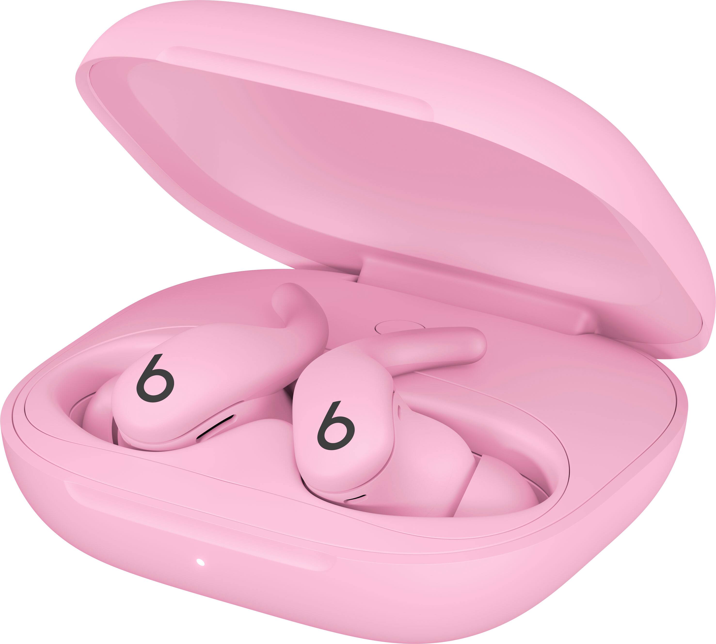 Alt View 13. Beats - Powerbeats Fit True Wireless Active Noise Canceling  Earbuds - Power Pink.