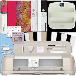 Cricut - Maker 4 and Easy Press 3 Machine Combo with HTV Materials Bundle