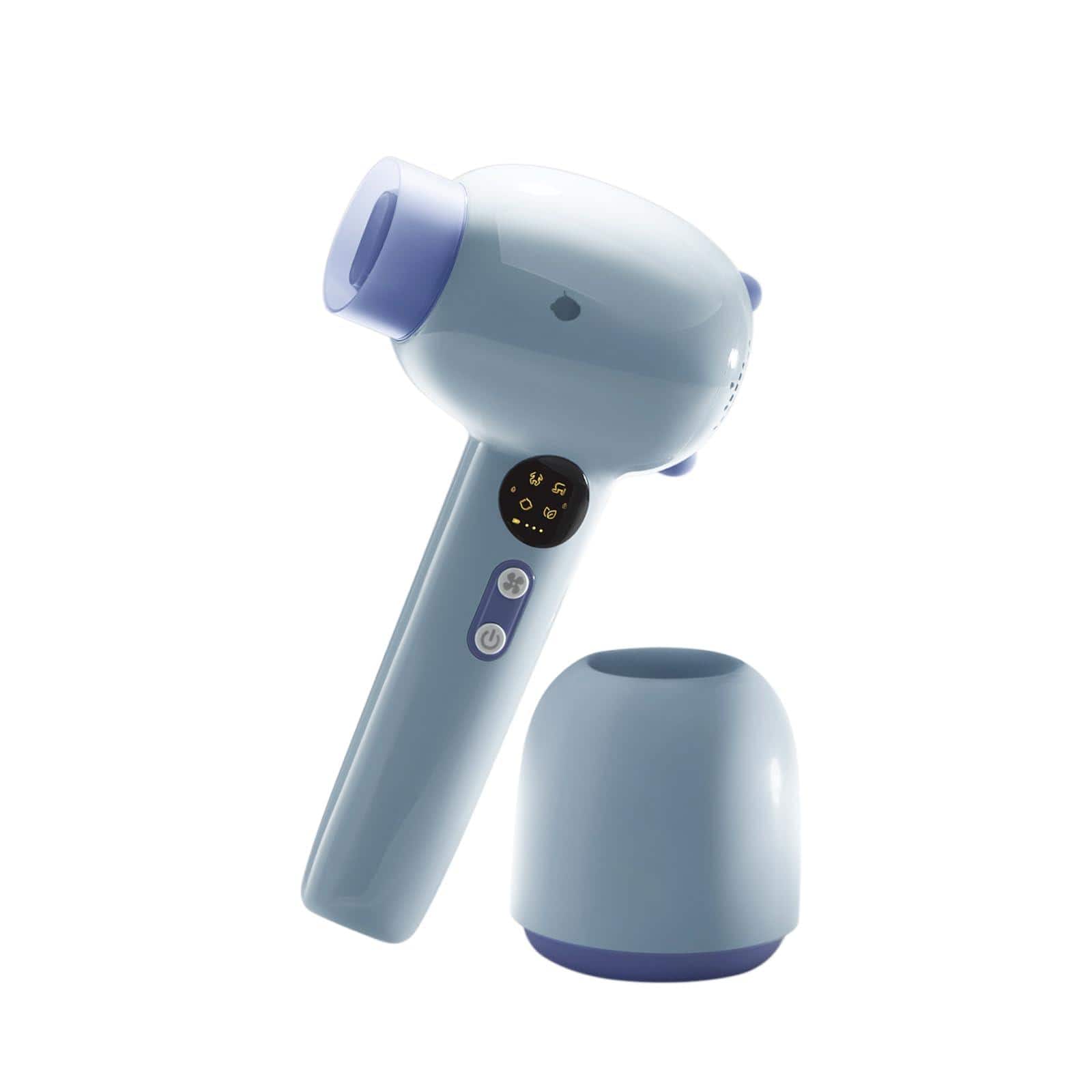 The Best Inks - Professional Ionic Lightweight Travel Hair Dryer Professional Grade with Advanced Technology for Fast Drying - Purple