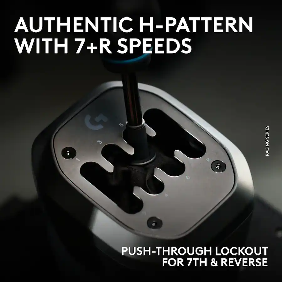 Logitech Shifter Pattern Logitech RS H SHIFTER Sim Racing Gear Shifter compatible with PRO, RS50 ...