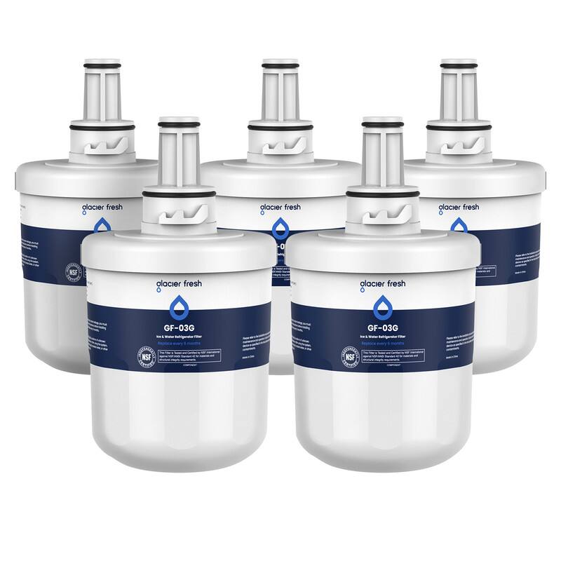 GLACIER FRESH - Replacement for DA29-00003G Water Filter, 5 Pack