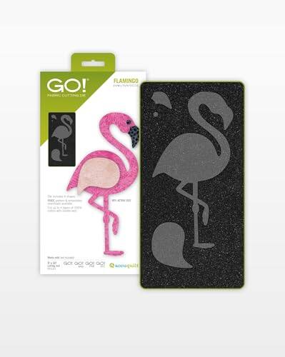 GO! Cutting Flamingo 100

GO! Fabric Cutting Die

FLAMINGO

The package includes a die and a template. The die cuts a flamingo shape. The template is a 100% cotton fabric with a fusible web.

Includes 1 die and 1 template

Made in the USA

acequil