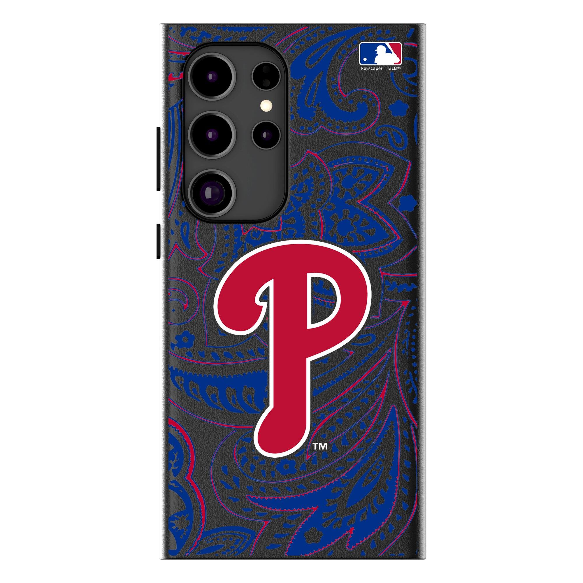 Keyscaper - MLB - Philadelphia Phillies - Paisley Galaxy Magnetic Bump Case - S24 Ultra - Black price history on PriceWatchPro