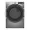 Whirlpool - 7.4 cu. ft. Smart Front Load ENERGY STAR Gas Dryer with Wrinkle Shield Option - Radiant Silver