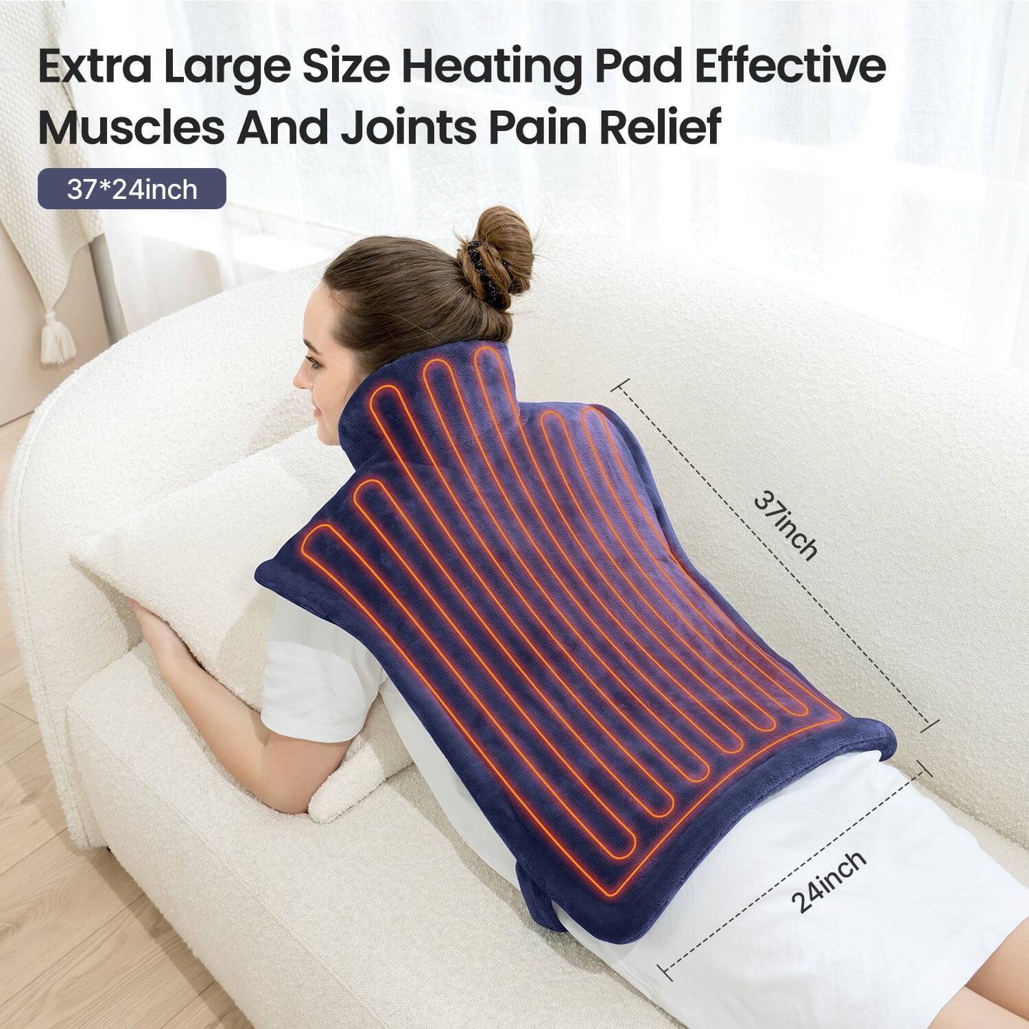Extra Large Size Heating Pad Effective Muscles And Joints Pain Relief 37*24inch