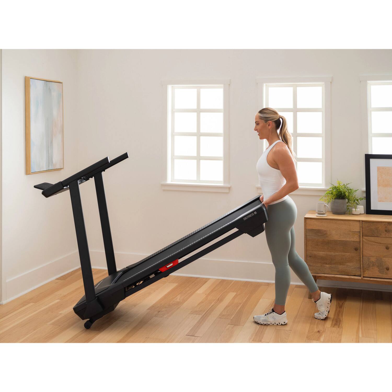 Alt View 9. NordicTrack - NordicTrack T Series 5 Starter Treadmill for Real Results - Black.