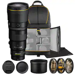 Nikon - NIKKOR Z 600mm f/6.3 VR S Super-Telephoto Lens Bundle