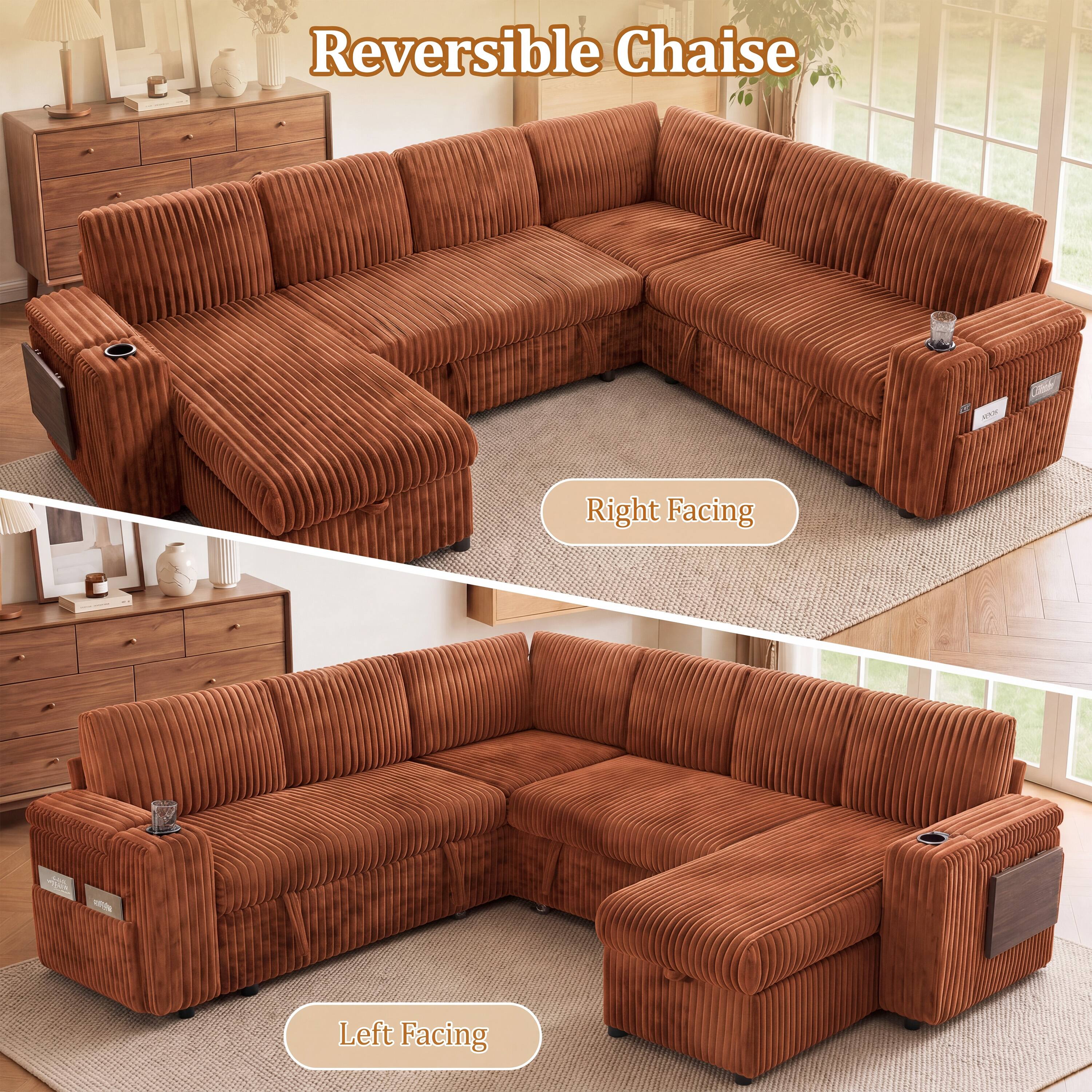 Reversible Chaise

Right Facing

Left Facing