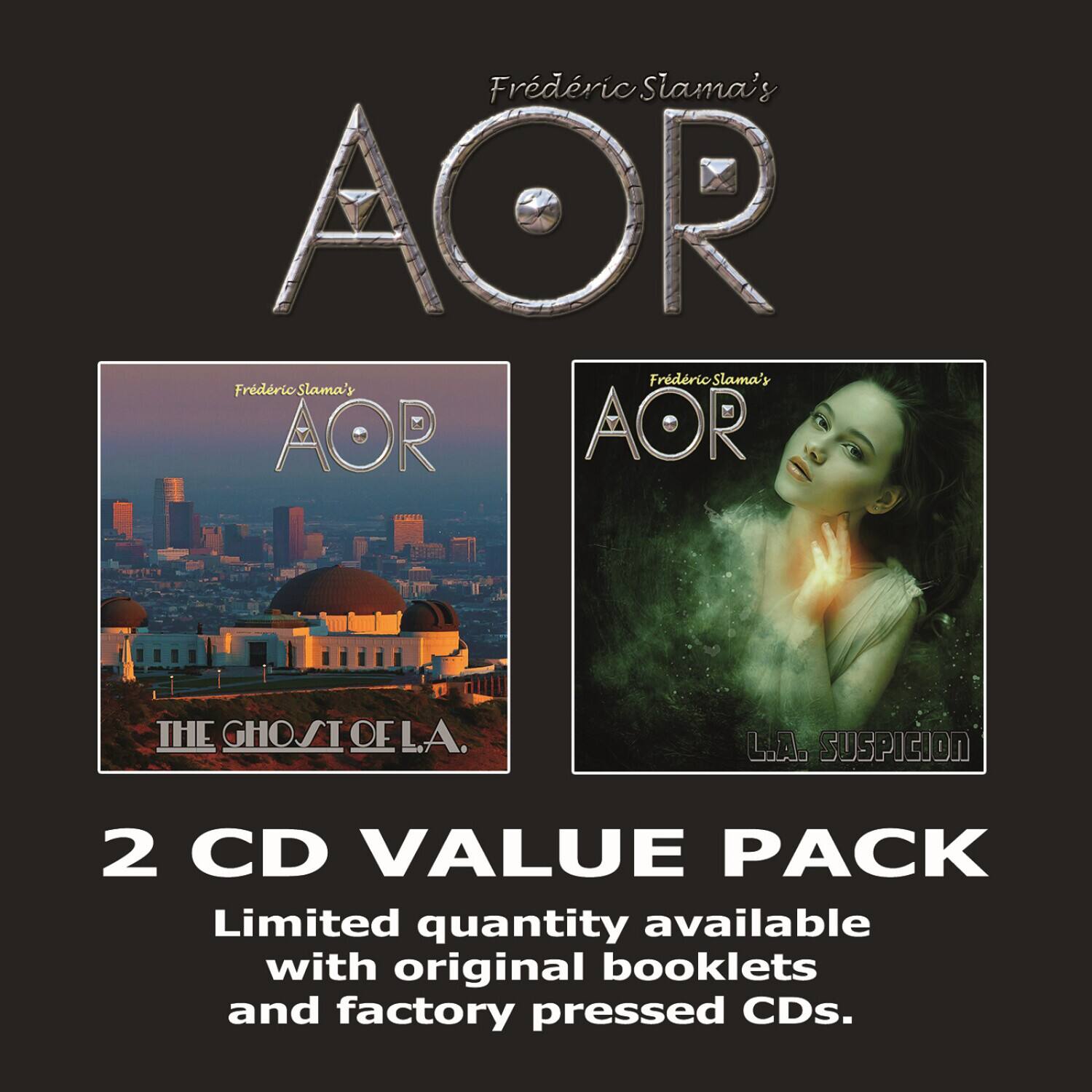 AOR - Ghost Of L.A./L.A. Suspicion   - COMPACT DISCS [CD] price history on PriceWatchPro