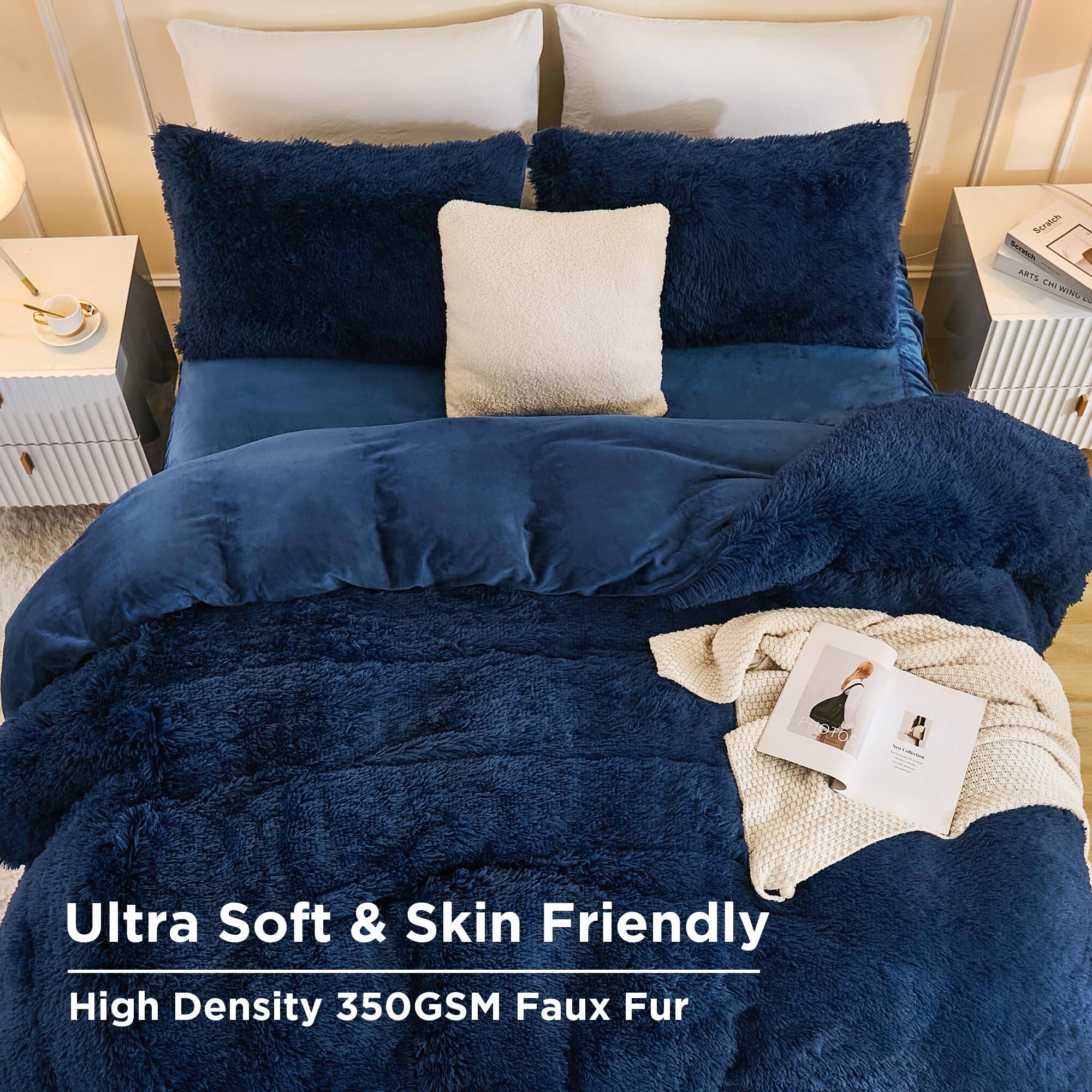 Ultra Soft & Skin Friendly  
High Density 350GSM Faux Fur
