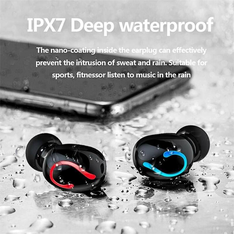 IPX7 Deep waterproof

The nano-coating inside the earplug can effectively prevent the intrusion of sweat and rain. Suitable for sports, fitness or listen to music in the rain
