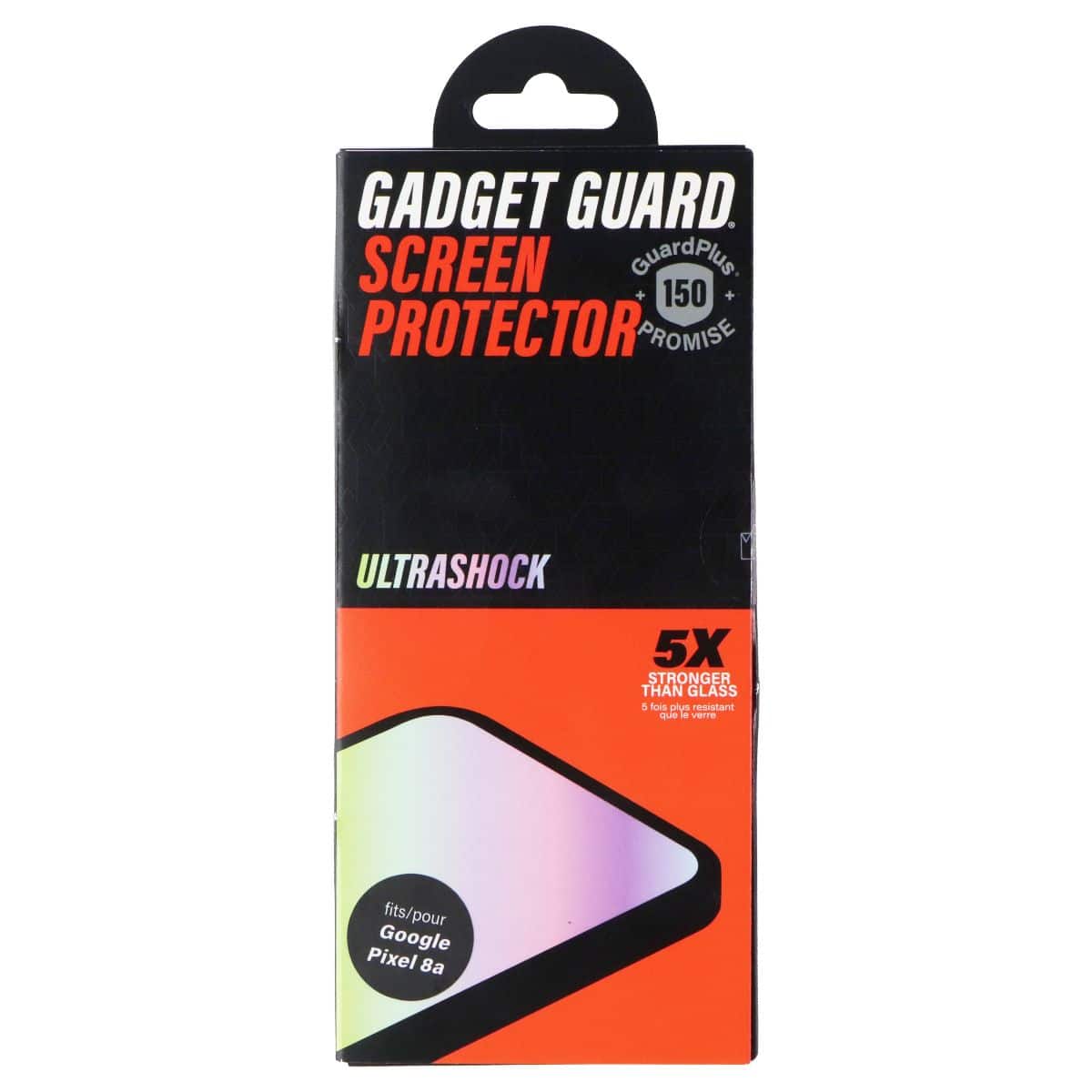 Gadget Guard - UltraShock Hybrid Glass Screen Protector for Google Pixel 8a - Clear