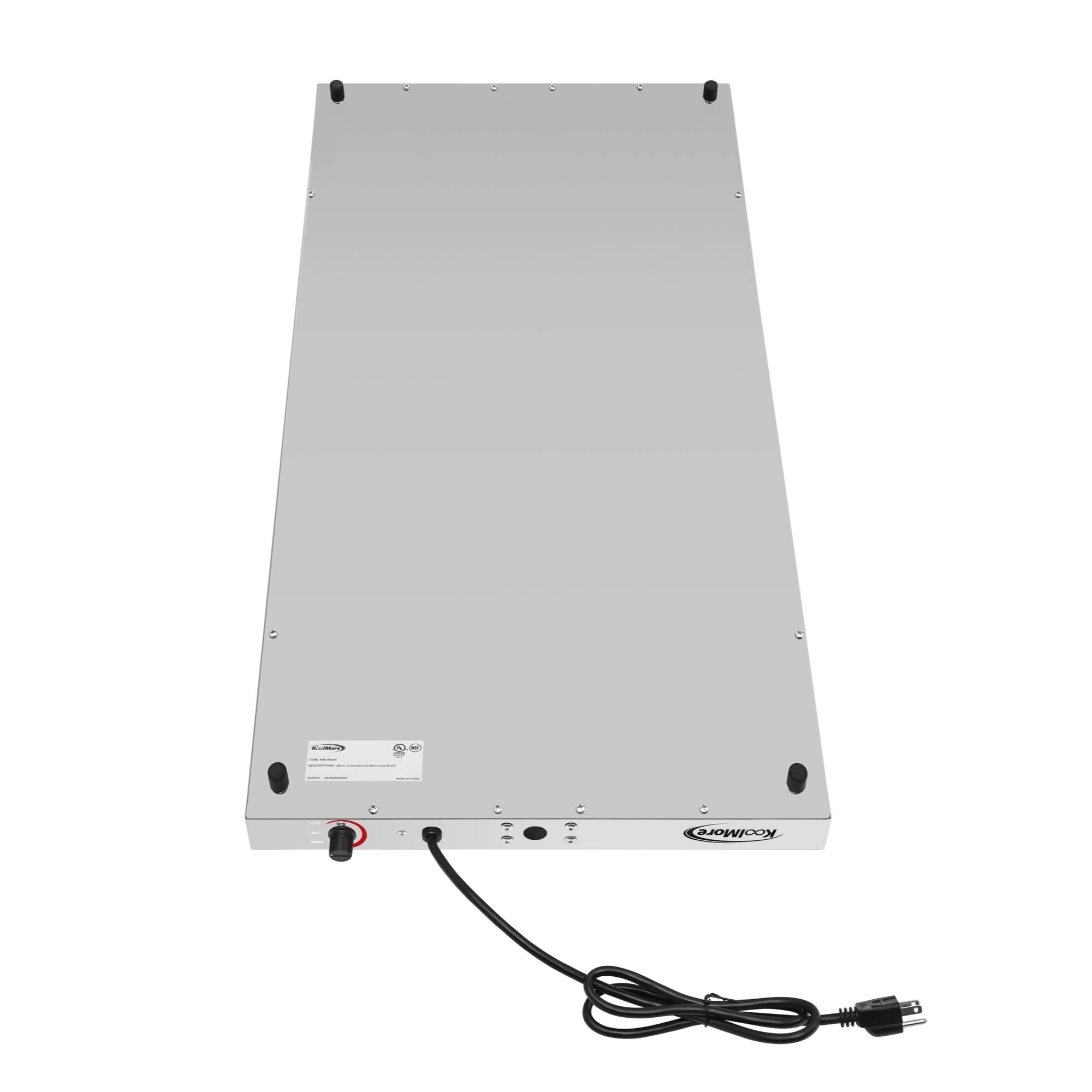 Alt View 6. Koolmore - 48 In. Commercial Warming Shelf - Silver.