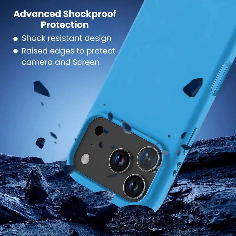 Advanced Shockproof Protection  
- Shock resistant design  
- Raised edges to protect camera and Screen