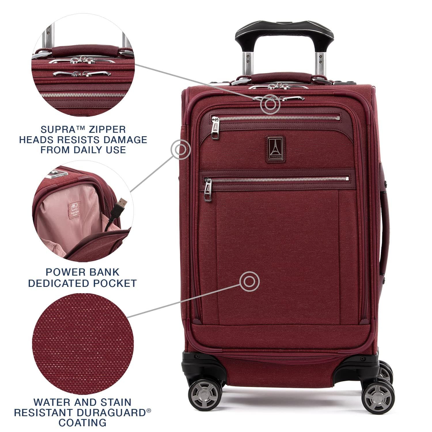Travelpro Platinum Elite Softside Expandable 21