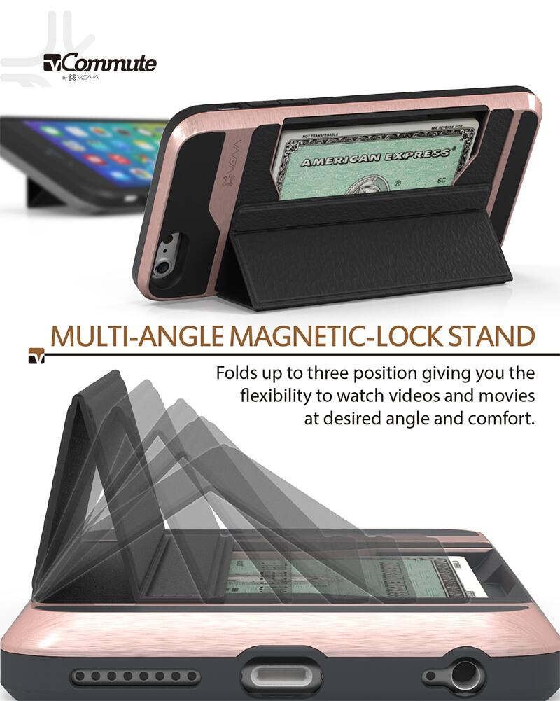 Commute EVENAA  NASTTAL AMERICAN EXPRESS MULTI-ANGLE MAGNETIC-LOCK STAND Folds up to three position giving you the flexibility to watch videos and movies at desired angle and comfort.