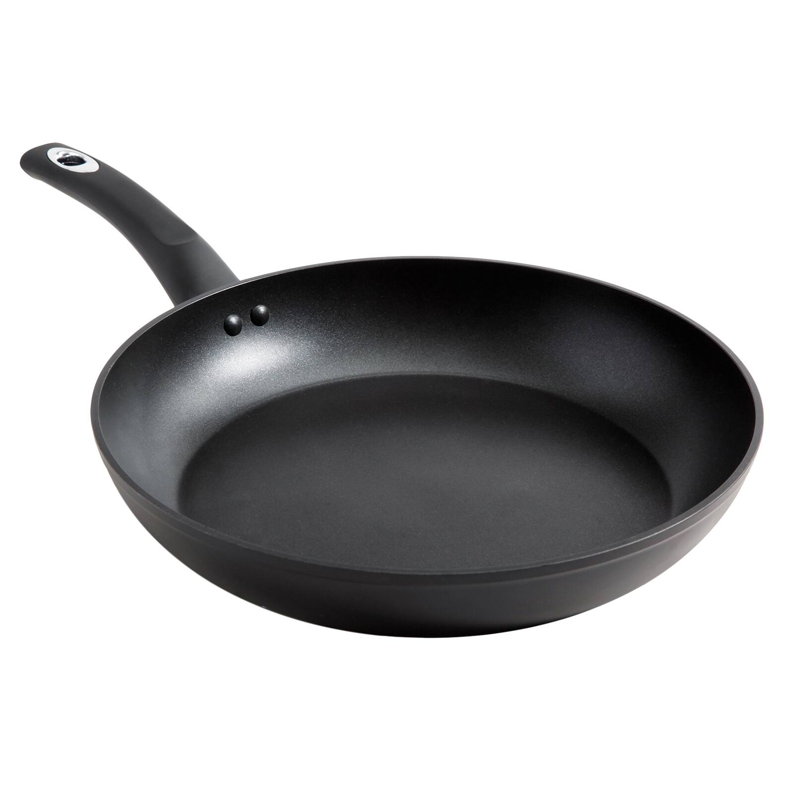 Alt View 4. Oster - Oster Allston 12 Inch Aluminum Nonstick Frying Pan in Black - Black.