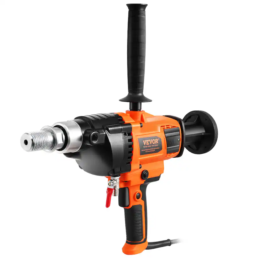 Diamond Core Rig Models VEVOR Core Drill Machine, 0.8 6.3in Drilling Diameter Handheld Diamond ...