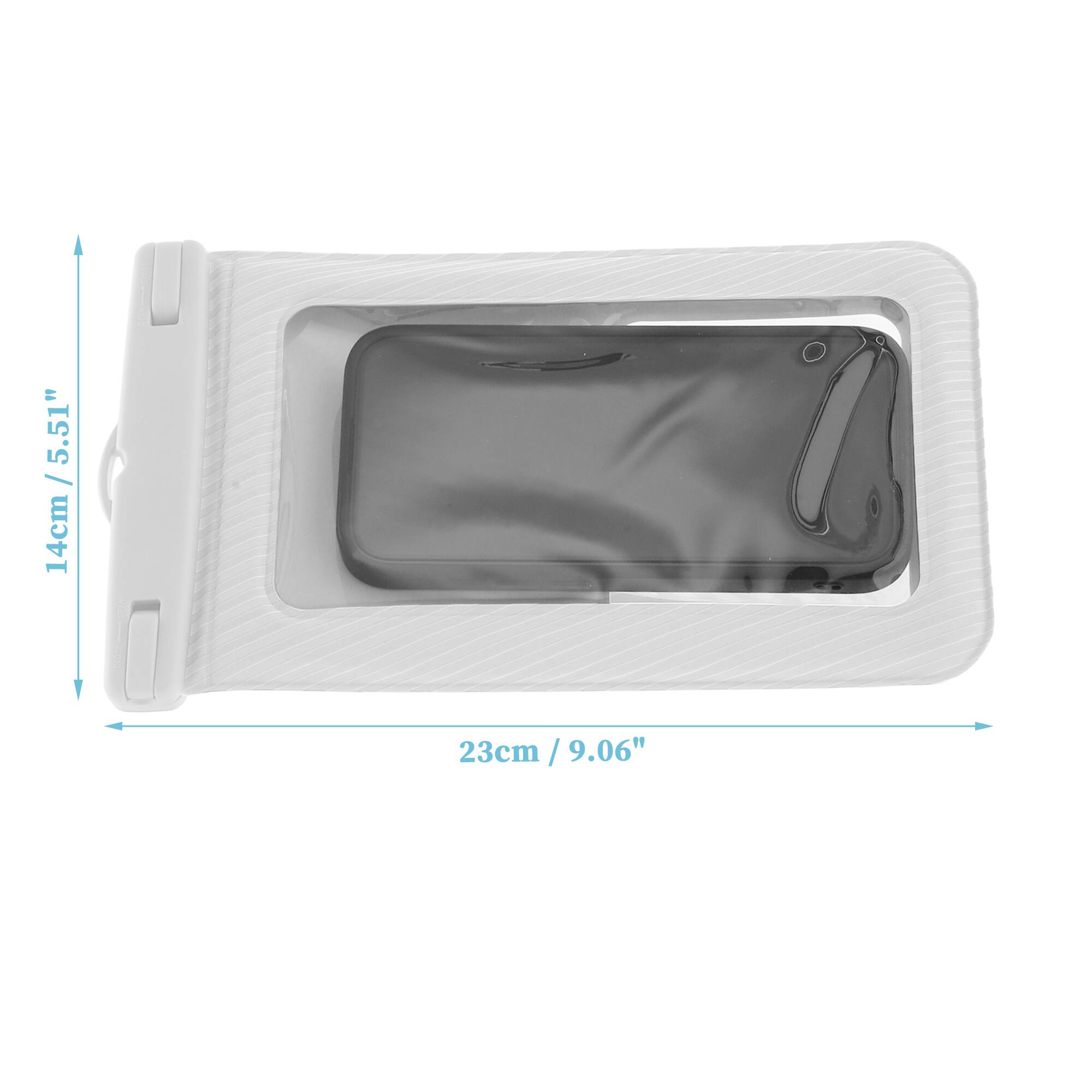 5.51" / 14cm  
23cm / 9.06"