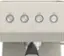 The text on the image is grouped as follows:

1. Power: This button controls the power supply to the coffee maker.
2. Single: This button is used to make a single cup of coffee.
3. Double: This button is used to make two cups of coffee.
4. Steam: This button is used to generate steam, which can be used for various purposes such as frothing milk for cappuccinos or lattes.
5. Bella: The name of the coffee maker, which is "bella."