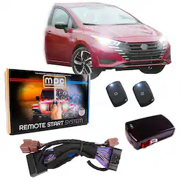 MPC - Remote Start Kit For 2020-2023 Versa | Plug and Play | With 2 Remotes - Black