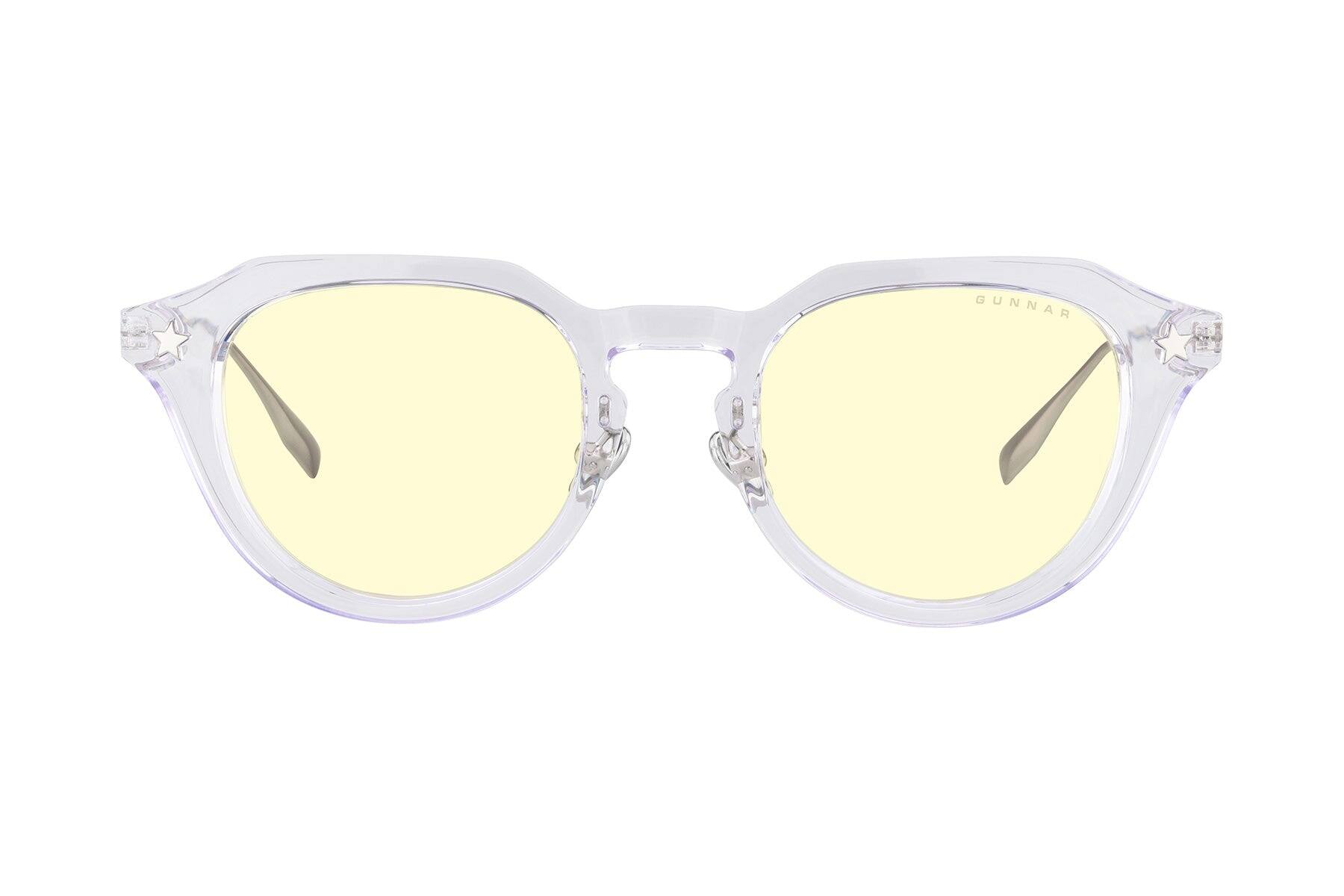 Alt View 4. GUNNAR - GUNNAR Computer Glasses - tokidoki Cotton Candy Carnival, Lilac Skies, Amber Lens - Blue Light Blocking, Relieve Dry Eye - Lilac Skies.