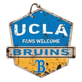 Jardine - UCLA Bruins Fans Welcome Sign - Blue