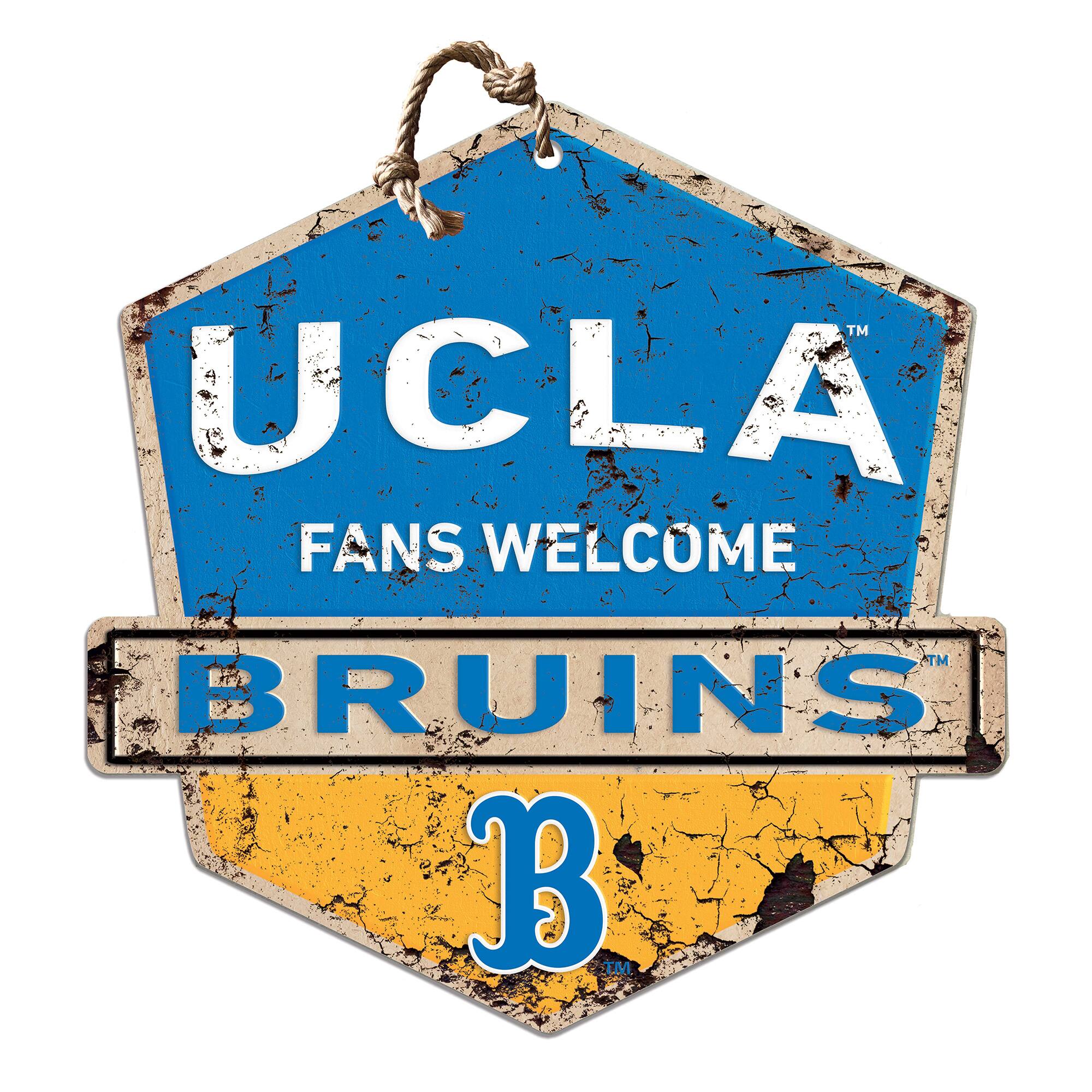 UCLA Bruins Fans Welcome Sign