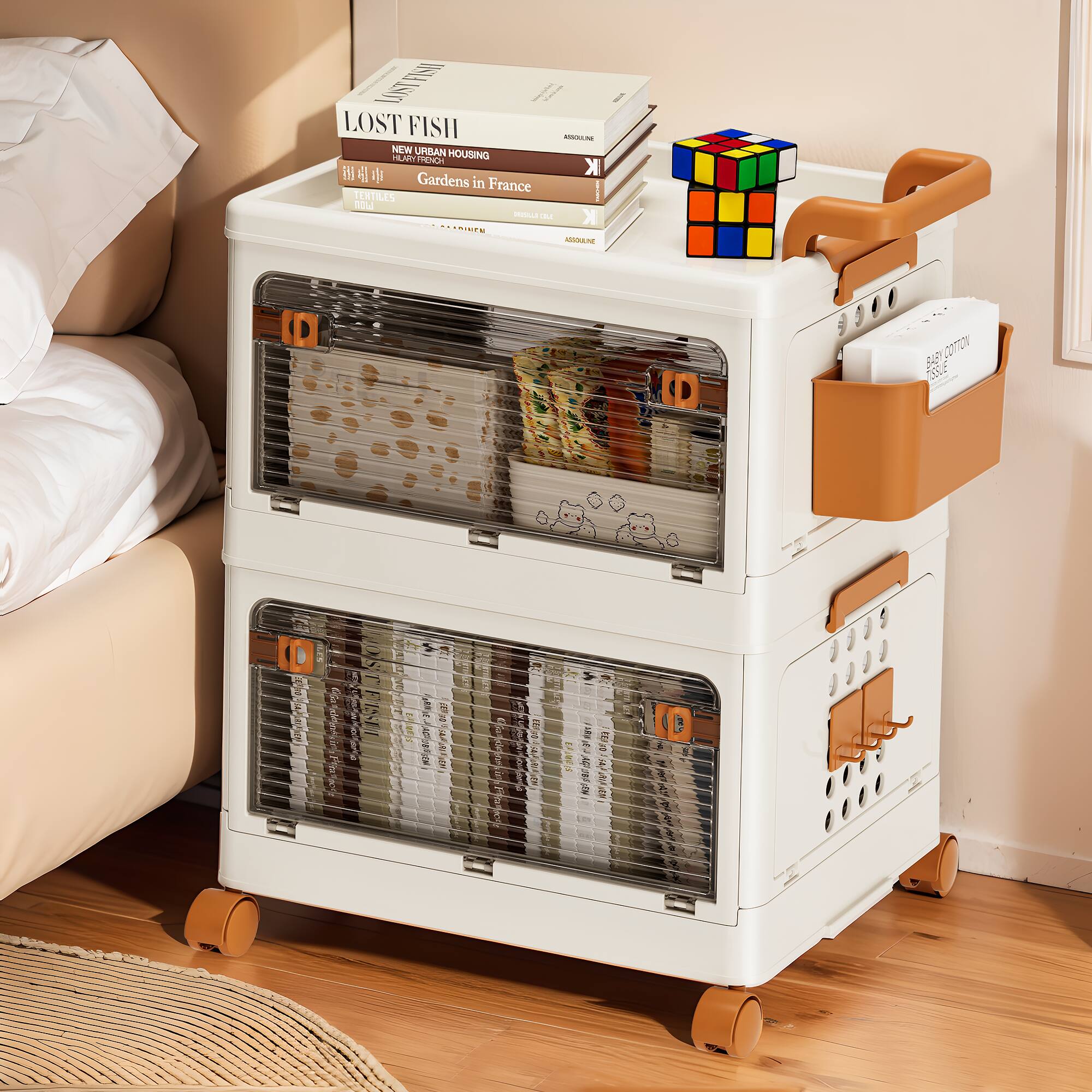 Sure, here is the corrected and grouped text from the image:

- LOST FISH
  - NEW URBAN HOUSING
  - HILARY FRENCH

- Gardens in France
  - MICHAEL RICHARDSON

- TERRACES
  - MICHAEL RICHARDSON

- BABY COTTON ISSUE

- ABSOLINE

- ABSOLINE

- ABSOLINE