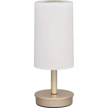 Front. UltraBrite - CHAMPAGNE ULTRABRIGHT GLO LED DESKLAM.