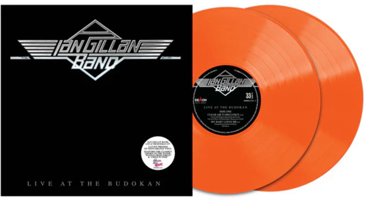 Ian Gillan Band - Live At The Budokan - Neon Orange Colored Vinyl   - VINYL LP