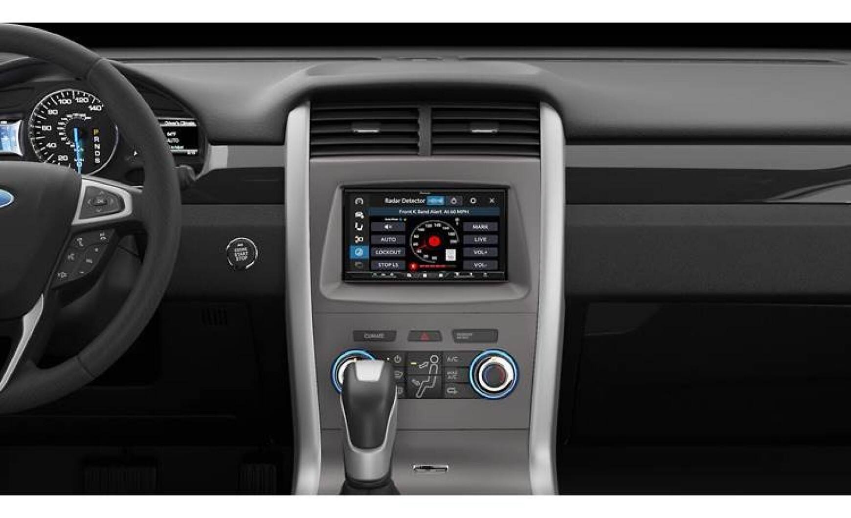 The text on the image reads:

"100 10 7 140 OE B0 4 DO P R N D 8 Radar Detector x Fart K All 60 nto AUTO LIVE START 11OP EDCEDUT STOP VOL VOL AIC"

This text appears to be a combination of various vehicle settings and functions, such as radar detector, live start, and auto mode. It is not clear what specific vehicle or system this text is related to, but it seems to be a collection of settings and options for a vehicle or electronic device.