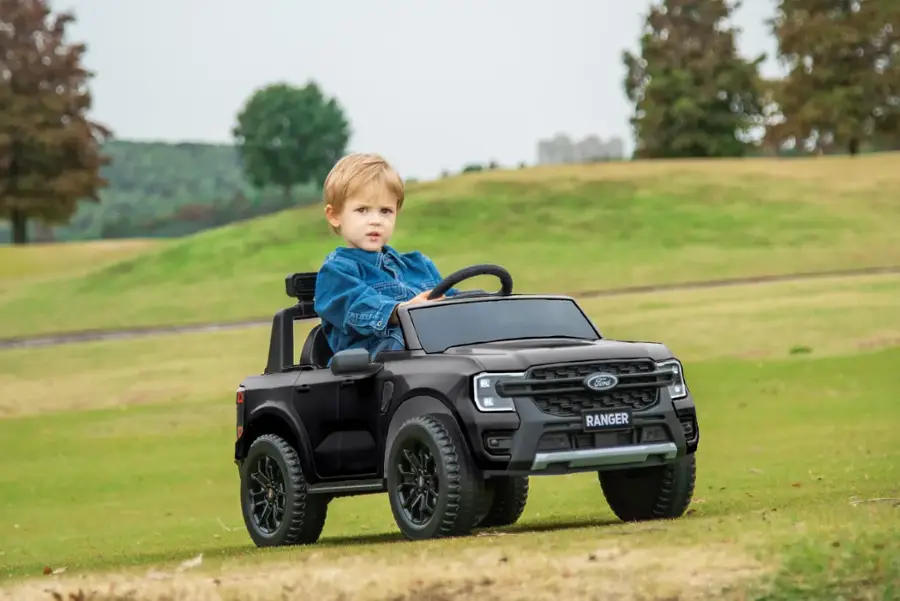 Best Rideon Cars Ford Ranger Ride On 12V Gray 850045100858 - Best Buy