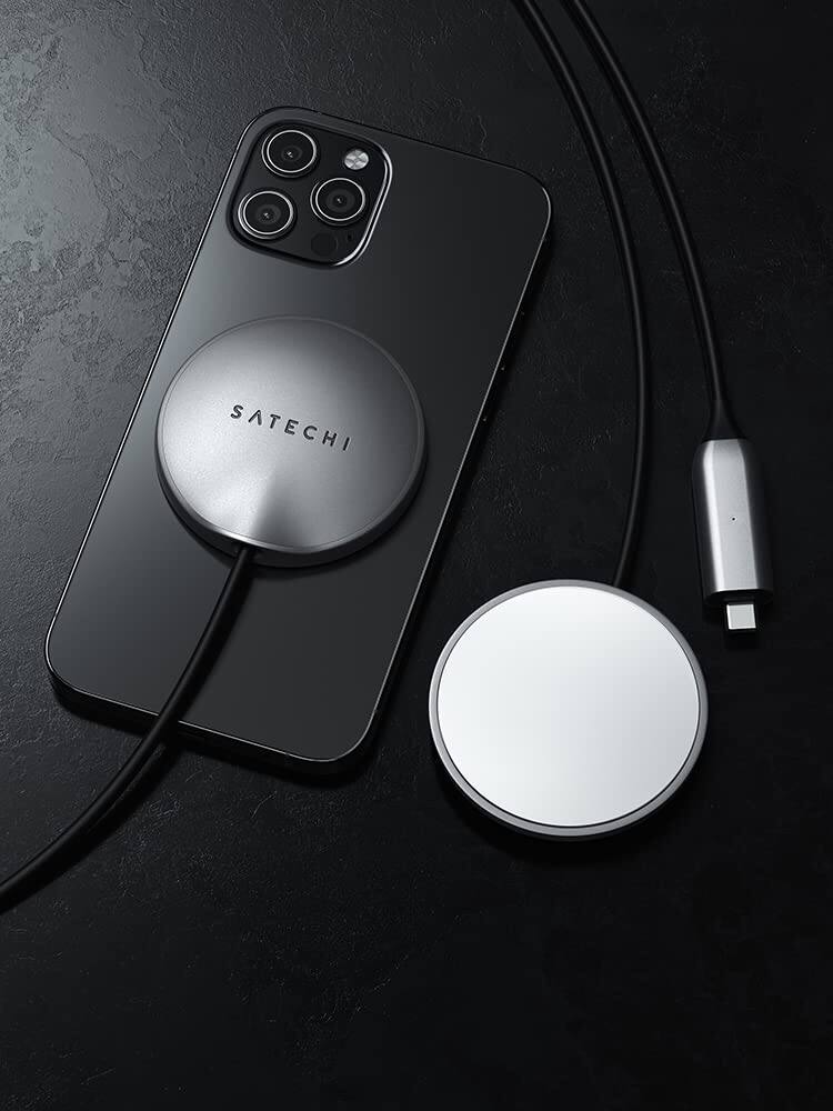 Satechi USB C Magnetic Wireless Charging Cable for iPhone 16/15