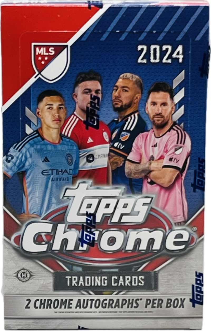 2024 Topps MLS Major League Soccer Chrome Hobby Box