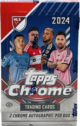2024 Topps MLS Major League Soccer Chrome Hobby Box