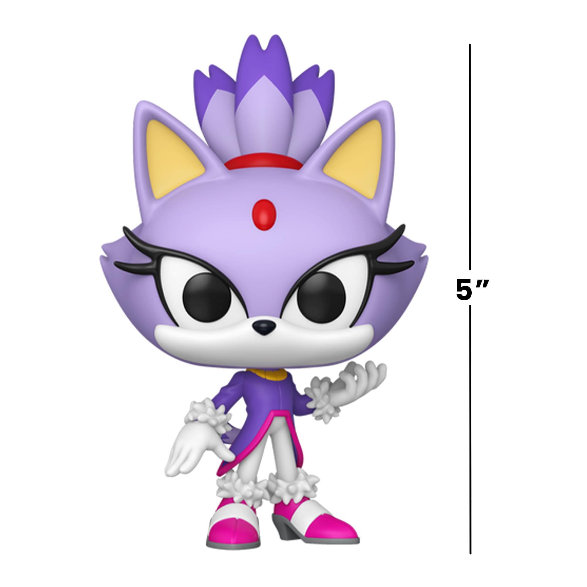 Alt View 3. Funko - Funko POP! Games: Sonic the Hedgehog - Blaze   - Collectibles - Multicolor.