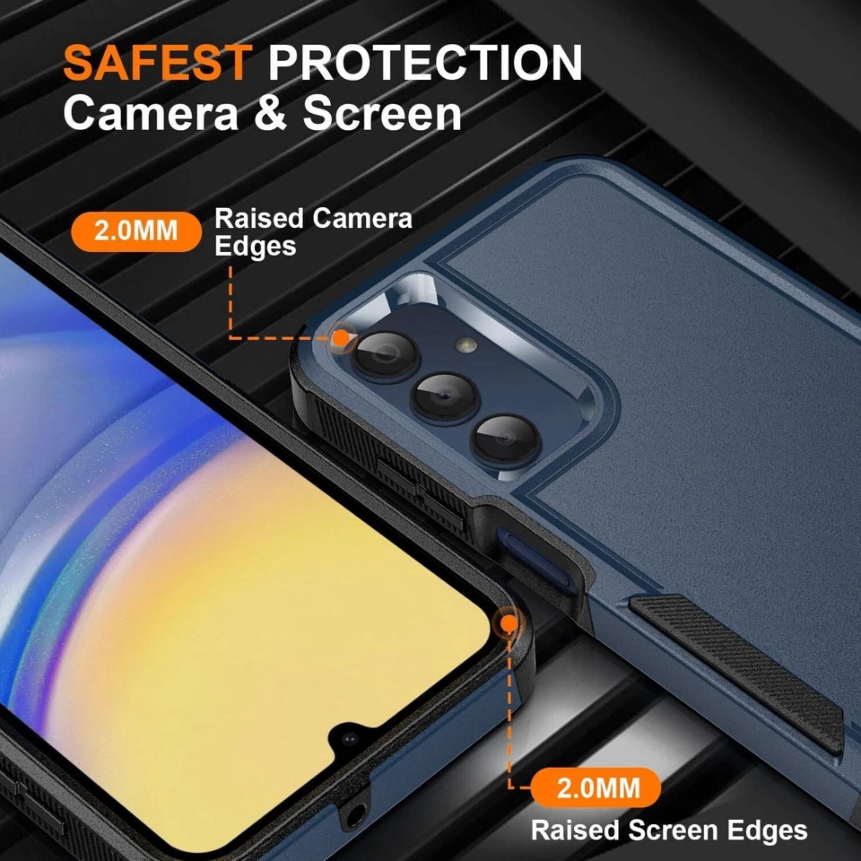 SAFEST PROTECTION  
Camera & Screen  
Raised Camera 2.0MM Edges  
Raised Screen Edges