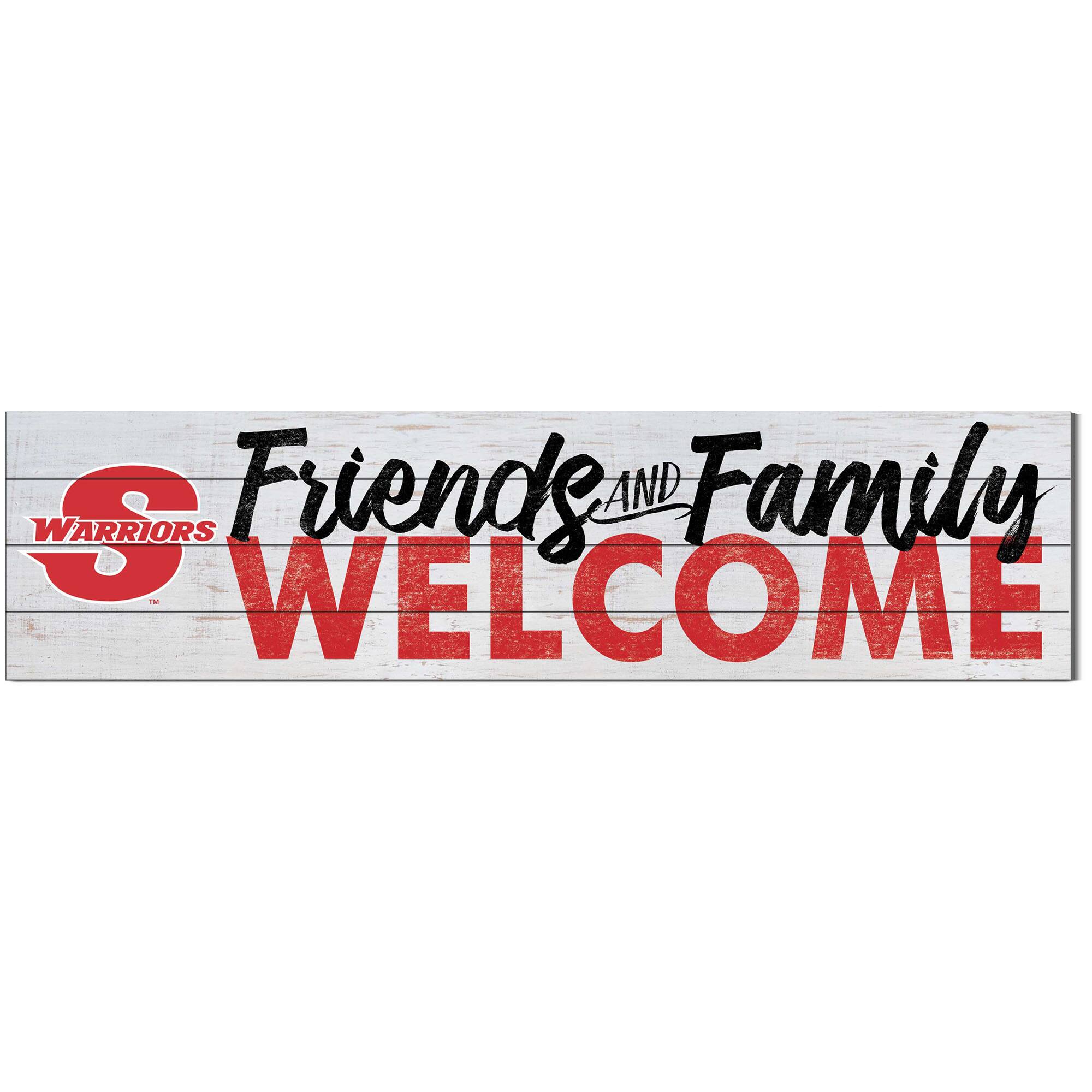 Cal State Stanislaus Warriors 10'' x 40'' Friends & Family Welcome Sign