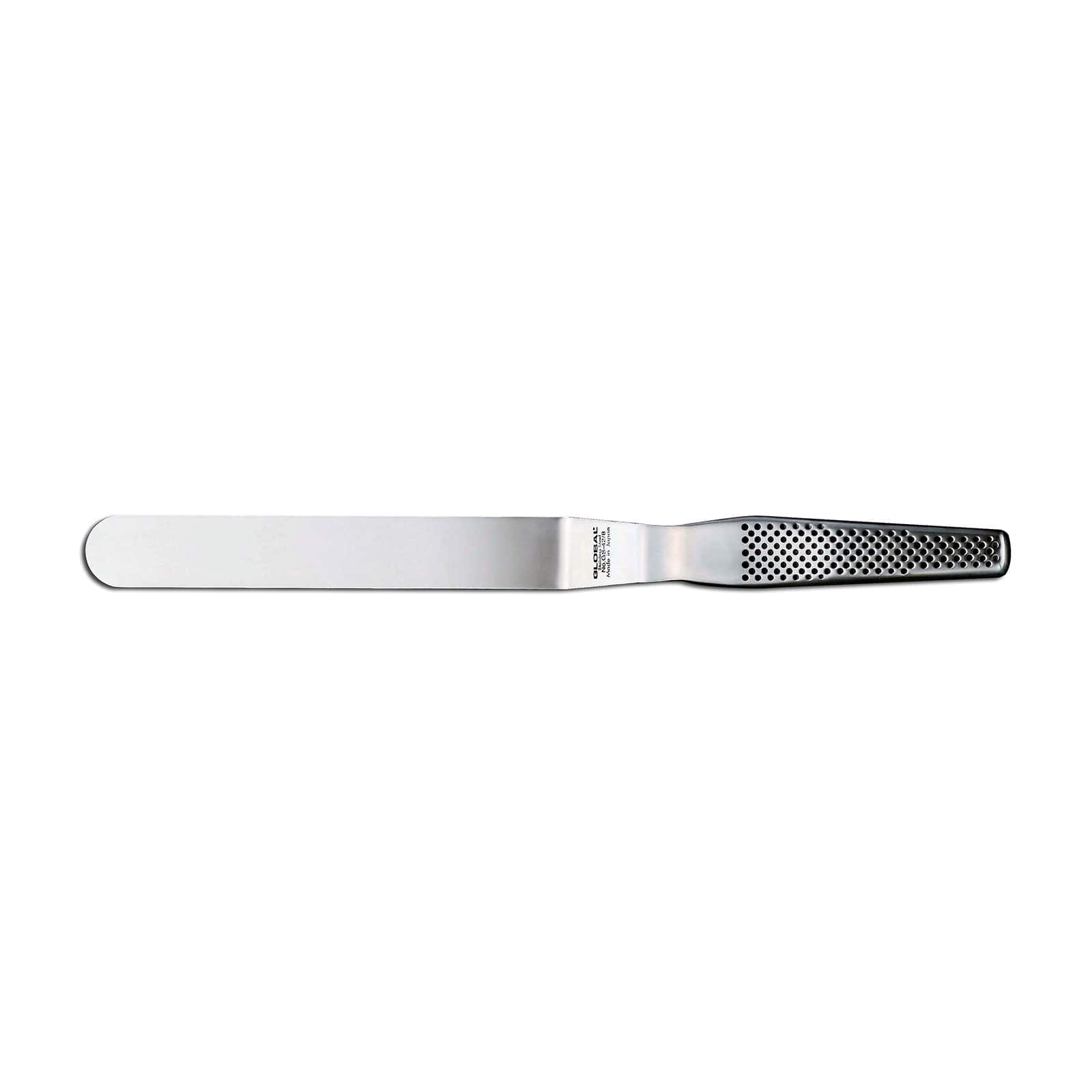 Global - 8" Cranked Spatula / Offset Palette Knife - Silver