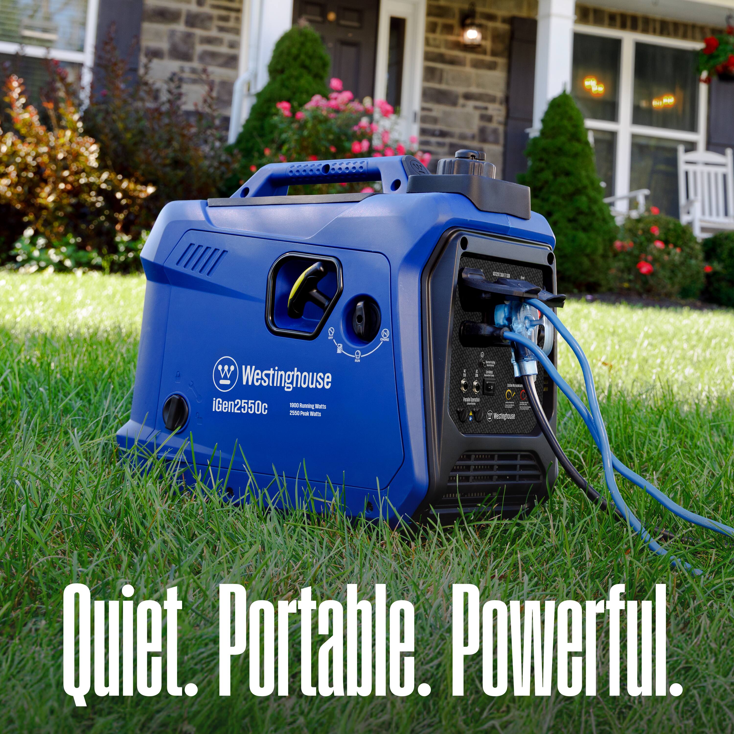 Be - IIIII - W - Westinghouse iGen2550c - 1 - - - - n Quiet. Portable. Powerful.