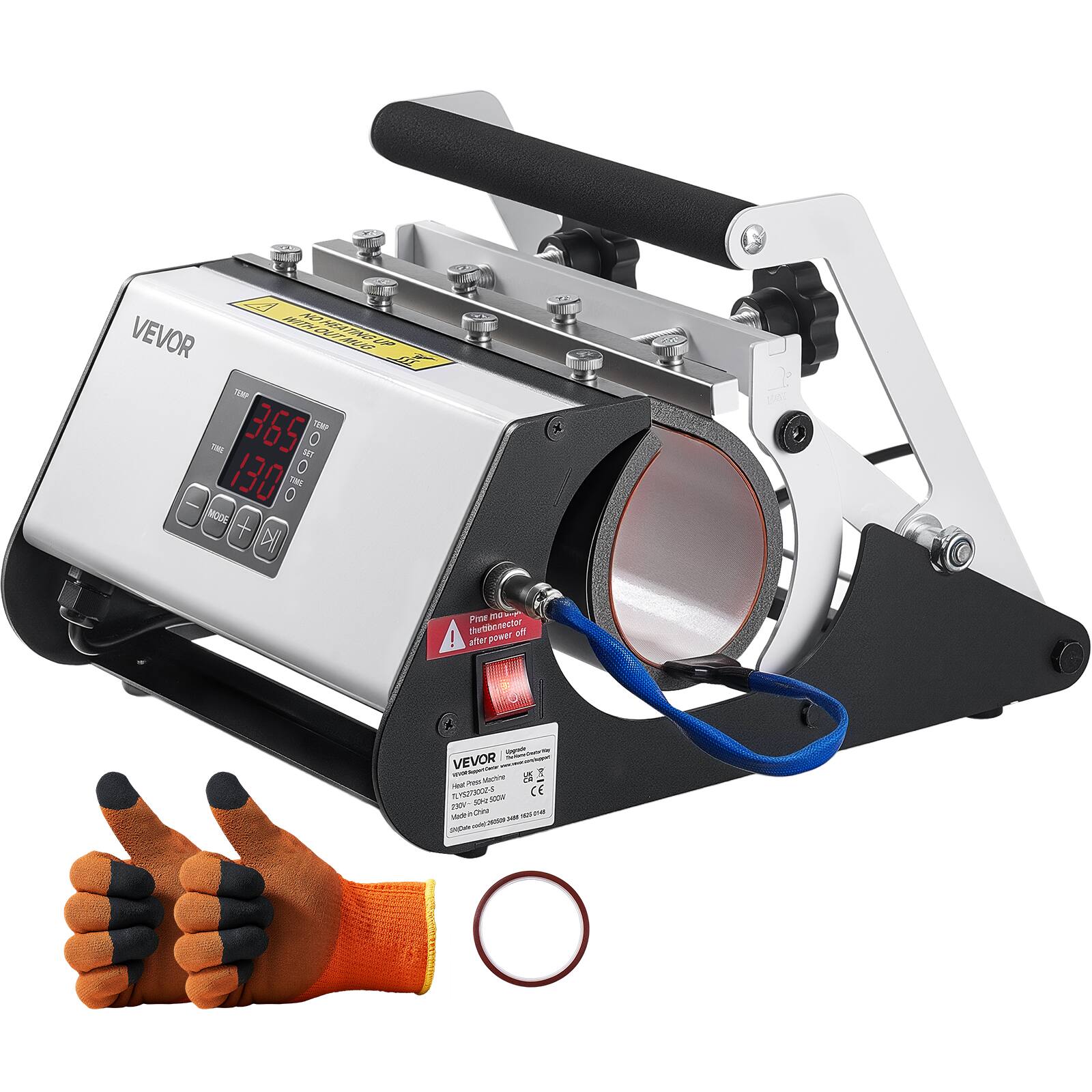 VEVOR

NO HEATING UP

TEMP THE SET THE MODE

Prone March! thetibe.nector power off after

uppote SoderCenter VEVOR monuser/blender People Meme TLYSOTRADE-S CE 2501- 500ml MIN Midrin Chis 2050 You ass with wook!