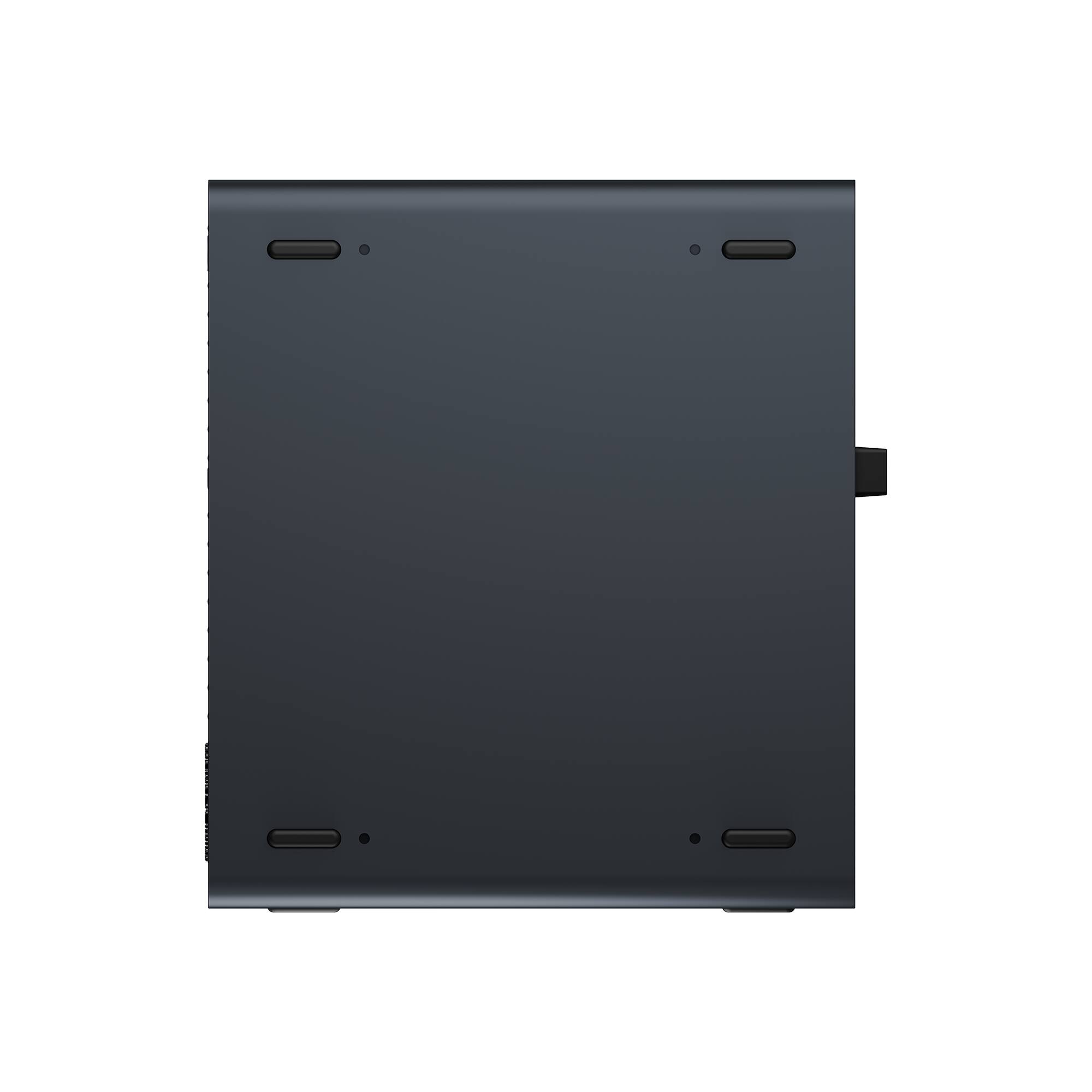 Alt View 1. Minisforum - MS-S1 MAX workstation, 64GB LPDDR5X + 2TB SSD, AMD Ryzen AI Max+ 395, Radeon 8060S, 126 TOPS AI, Dual 10GbE LAN - Black.