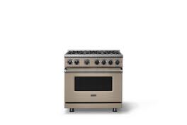 Viking - Pro 7 Series 5.6 Cu. Ft. Freestanding Sealed 4 Burner Gas Convection Range - Nantucket - Nantucket
