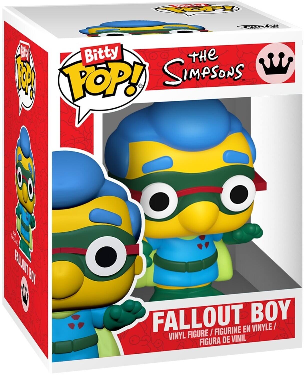 YHV TOP dO Fli C Bitty tHe & POP! SIMPSONS M Gosi FALLOUT BOY l FALLOUT BOY FIGURINE EN VINYLE / VINYL FIGURE / FIGURA DE VINIL