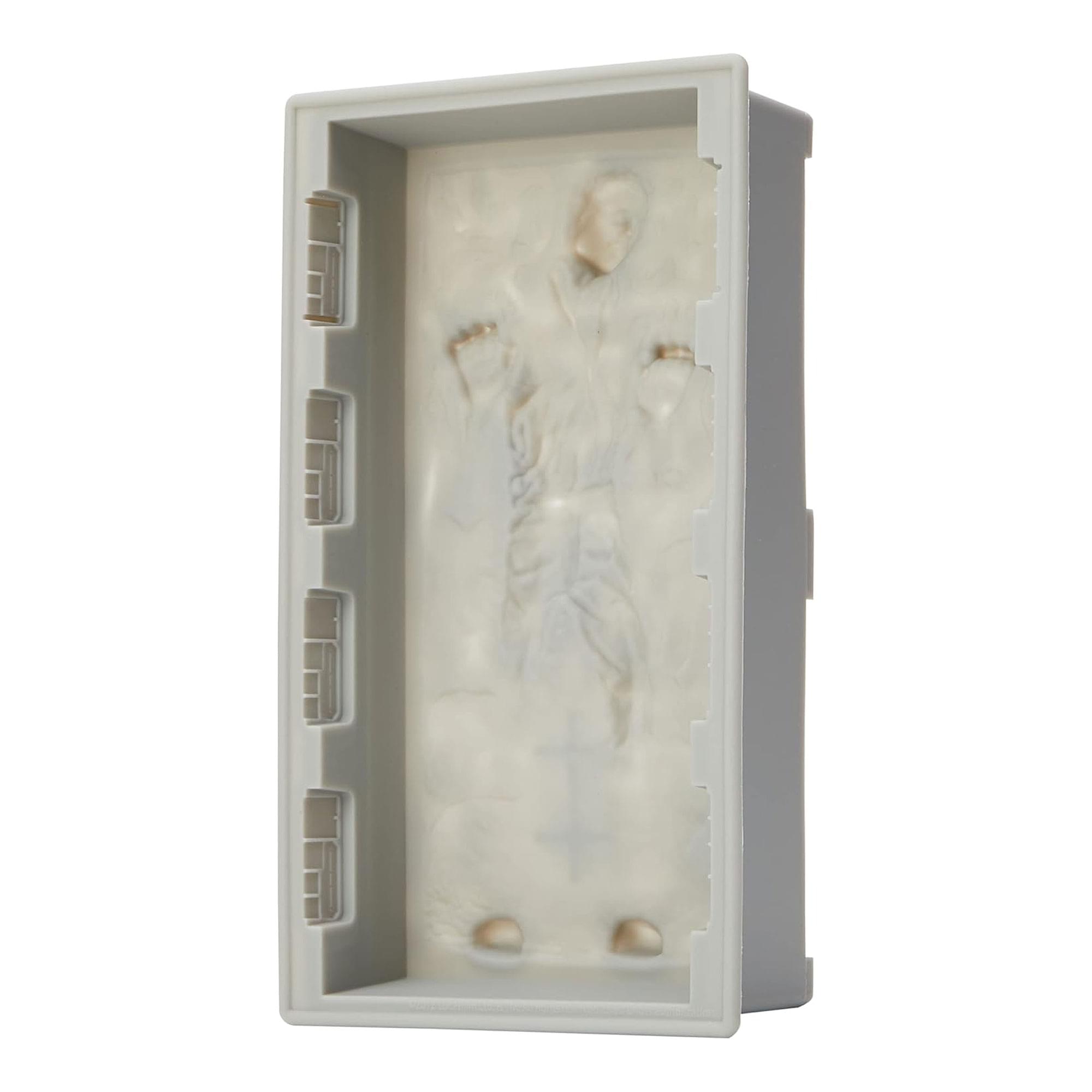 Alt View 2. Star Wars - Star Wars Han Solo In Carbonite Deluxe Large Size Silicone Ice Tray - White.